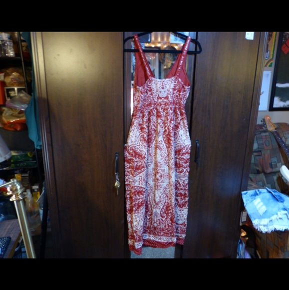 Boho Maxi Dress Red ♥️ - Picture 6 of 8